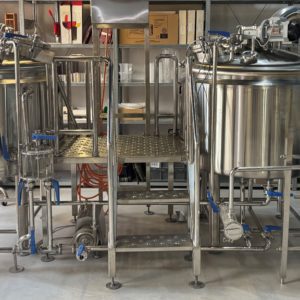 Brasserie 500 litres entièrement en inox NEUF